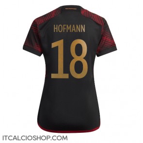Germania Jonas Hofmann #18 Seconda Maglia Femmina Mondiali 2022 Manica Corta
